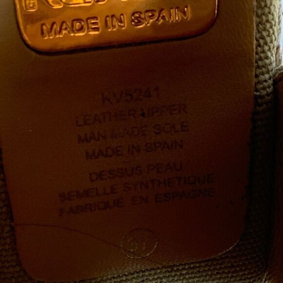 KANNA Suede Platform Wedge Heels - Picture 8 of 9